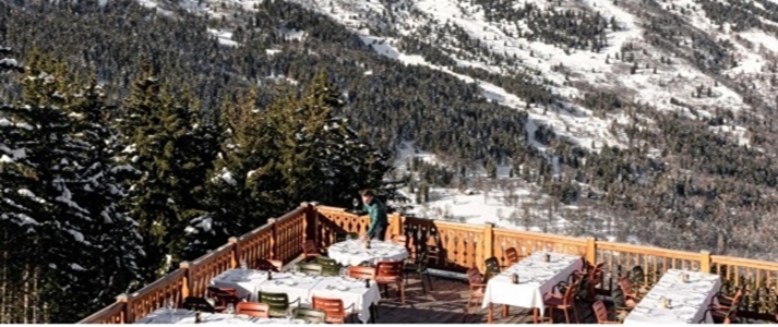 Le Coucou Meribel - Terrace - Book on ClassicTravel.com