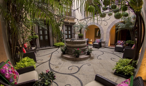 Hotel de la Soledad - In Dreams Patio  - Book on ClassicTravel.com