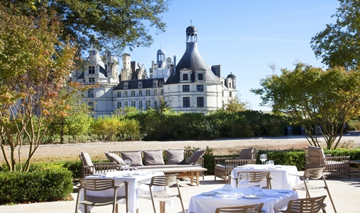Le Relais de Chambord - Terrace - Book on ClassicTravel.com