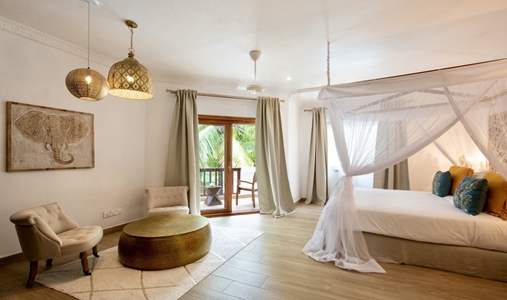 Amani Boutique Hotel Zanzibar - Deluxe Double Ocean View