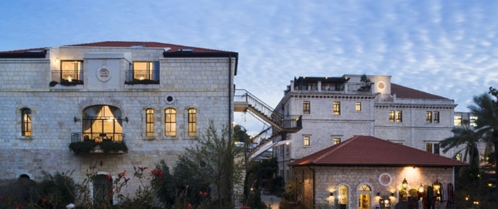 The American Colony Hotel - Evening Exterior - Book on ClassicTravel.com