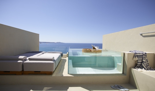 Domes White Coast Milos - Superior Suite Sea View - Book on ClassicTravel.com