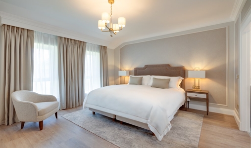 Glenlo Abbey Hotel and Estate - Lodge Bedroom - Book on ClassicTravel.com