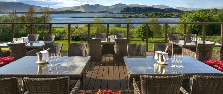 Isle of Eriska Hotel and Spa - Deck Restaurant Exterior