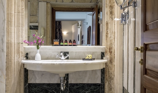 Casa Delfino Hotel and Spa - Honeymoon Suite Bathroom- Book on ClassicTravel