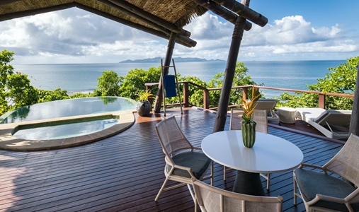 Nanuku Resort - Hilltop Plunge Pool View