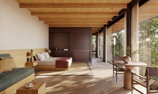Rio Perdido - West Bungalow Interior
