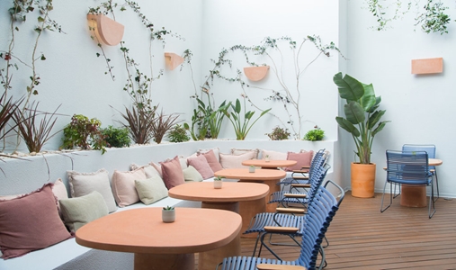 The Vintage Lisbon - Blue Bar & Restaurant Terrace - Book on ClassicTravel.com