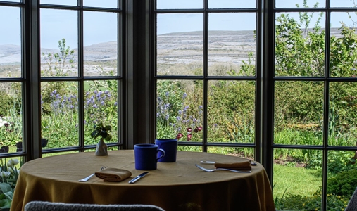 Gregans Castle Hotel - Breakfast Table- Book on ClassicTravel.com