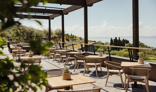 Cape of Senses - Osteria La Pergola Terrace - Book on ClassicTravel.com