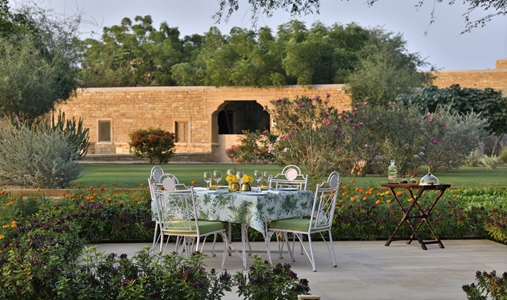 Suryagarh Jaisalmer - Herb Garden - Book on ClassicTravel.com
