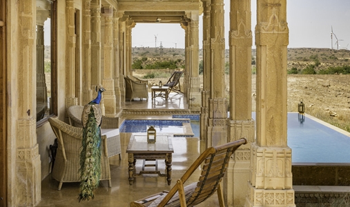 Suryagarh Jaisalmer - Infinity Pool - Book on ClassicTravel.com