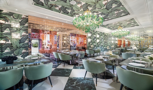 The Plein Hotel - La Jungle De Plein Green Lounge - Book on ClassicTravel.com