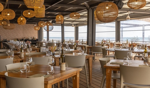 Chateau Hospitalet Wine Resort - Beach Restaurant and Bar - Book on ClassicTravel.com