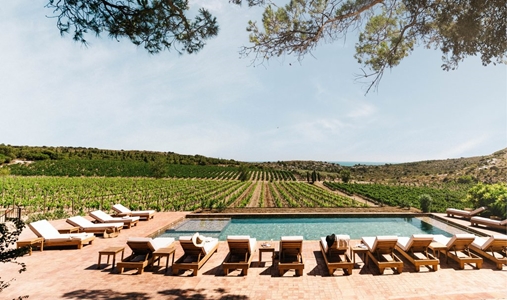 Chateau Hospitalet Wine Resort - Panoramic View - Book on ClassicTravel.com