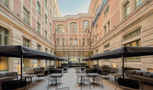 Kozmo Hotel Suites and Spa - Courtyard Terrace - Book on ClassicTravel.com