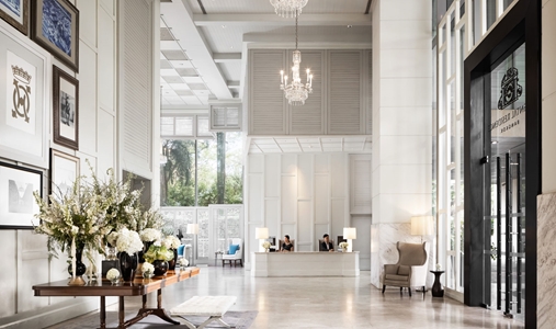 Oriental Residence Bangkok - Lobby Interior - Book on ClassicTravel.com