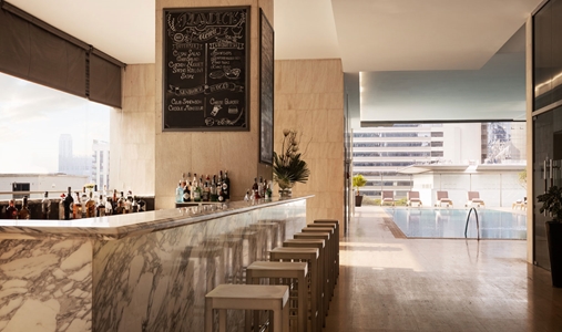 Oriental Residence Bangkok - Play Deck Pool Bar - Book on ClassicTravel.com