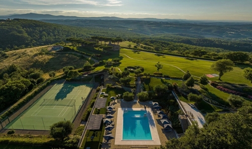 I Borghi Dell Eremo - Tennis Court and Pool - Book on ClassicTravel.com