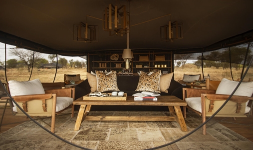 Siringit Migration Camp - Lounge Tent 2 - Book on ClassicTravel.com