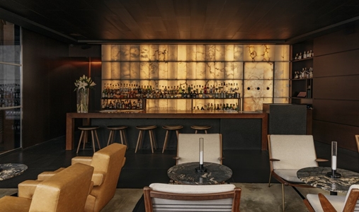 Hotel Urban Madrid - Glass Cocktail Bar - Book on ClassicTravel.com