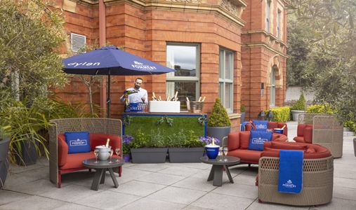 Dylan Hotel Dublin - Champagne Terrace - Book on ClassicTravel.com
