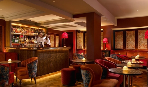 Dylan Hotel Dublin - Ruby Room Bar - Book on ClassicTravel.com