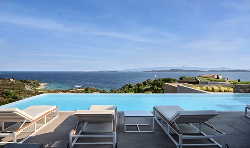 Eagles Palace - Sunbeds by the Pool - Book on ClassicTravel.com