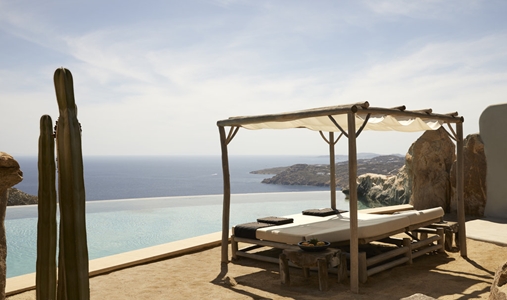 Panoptis Escape - One Bedroom Villa Deck and Pool - Book on ClassicTravel.com