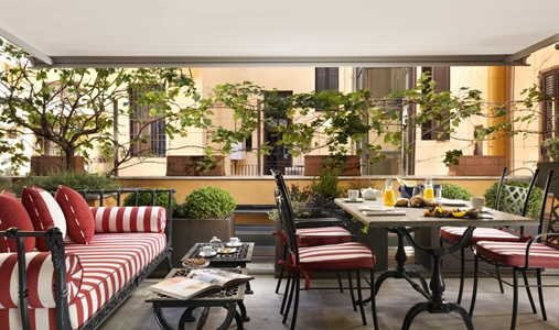 Hotel De Ricci - Deluxe Suite With Terrace View - Book on ClassicTravel.com