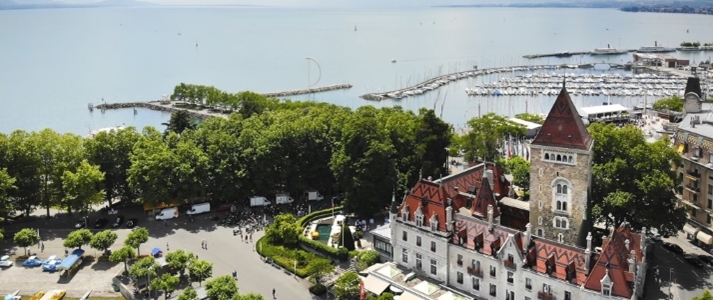 Château D'Ouchy - Panoramic View - Book on ClassicTravel.com