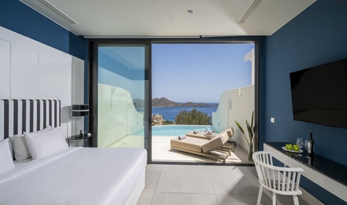 Elounda Gulf Villas - One Bedroom Junior Pool Suite - Book on ClassicTravel.com