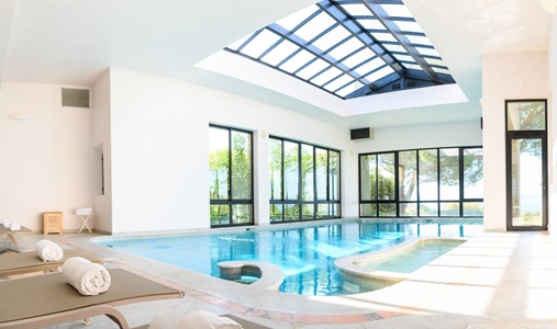 Les Bories - Indoor Pool - Book on ClassicTravel.com