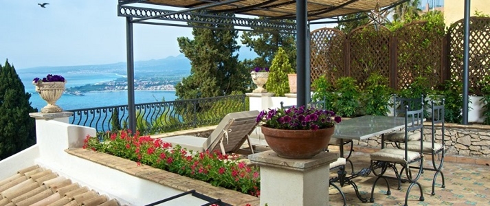 Villa Carlotta - The Villa Apartment Terrace