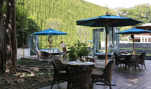 137 Pillars House - Outdoor Dining - Book on ClassicTravel.com