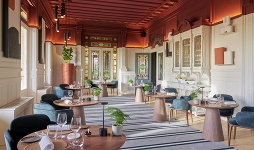 Château Grand Barrail Hôtel & Spa - Restaurant Grande Salle - Book on ClassicTravel.com