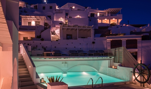 On The Rocks - Exterior Night