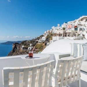 On The Rocks - Superior Double Room Caldera View