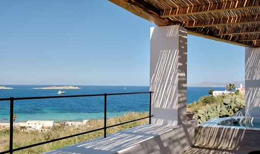 Boheme Hotel - Bohemian Sunset Sea View Suite Outdoor Plunge Pool 3