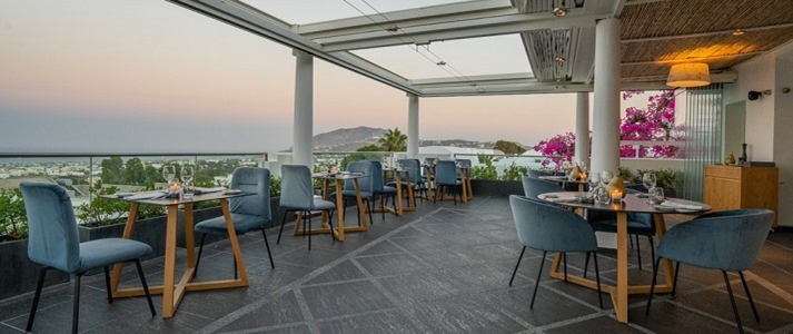 Aressana Spa Hotel and Suites - Ifestioni Restaurant Dining