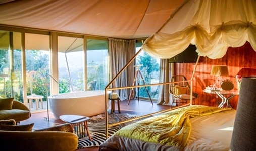 Carmo's Boutique Hotel - Tent Suite Bathroom - Book on ClassicTravel.com