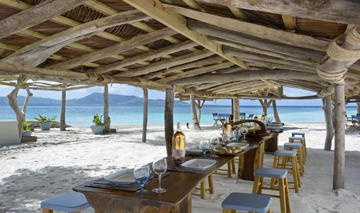 Petit St Vincent - Beach Bar - Book on ClassicTravel.com