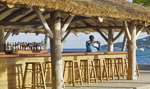 Petit St Vincent - Goatie's Bar - Book on ClassicTravel.com