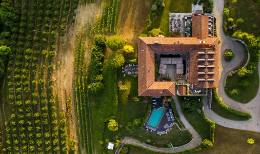 Relais Villa d Amelia - Aerial View - Book on ClassicTravel.com
