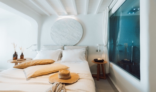 Mykonos Ammos Hotel - Deluxe Double with Hot Tub