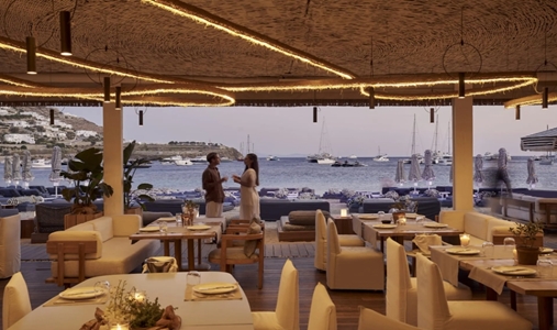 Mykonos Ammos Hotel - Kuzina Restaurant