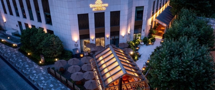 The Sukhothai Shanghai - The ZUK Bar Aerial View - Book on ClassicTravel.com