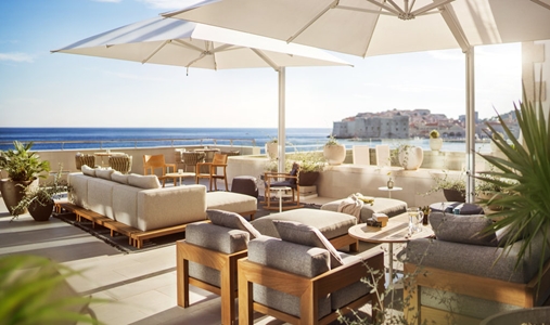 Hotel Excelsior Dubrovnik - Abakus Piano Bar Terrace - Book on ClassicTravel.com