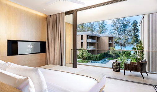 Twinpalms MontAzure - Azure Sea View Suite Bedroom - Book on ClassicTravel.com