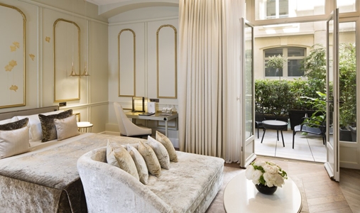 Le Narcisse Blanc Hotel & Spa - Executive Patio View - Book on ClassicTravel.com